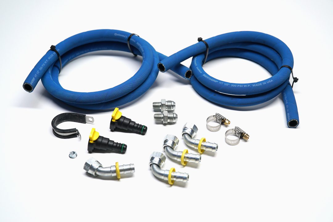 Right Stuff CTC6703 Steel Transmission Cooler Lines For 1968-72 GM A-Body Cars With TH350 Transmission