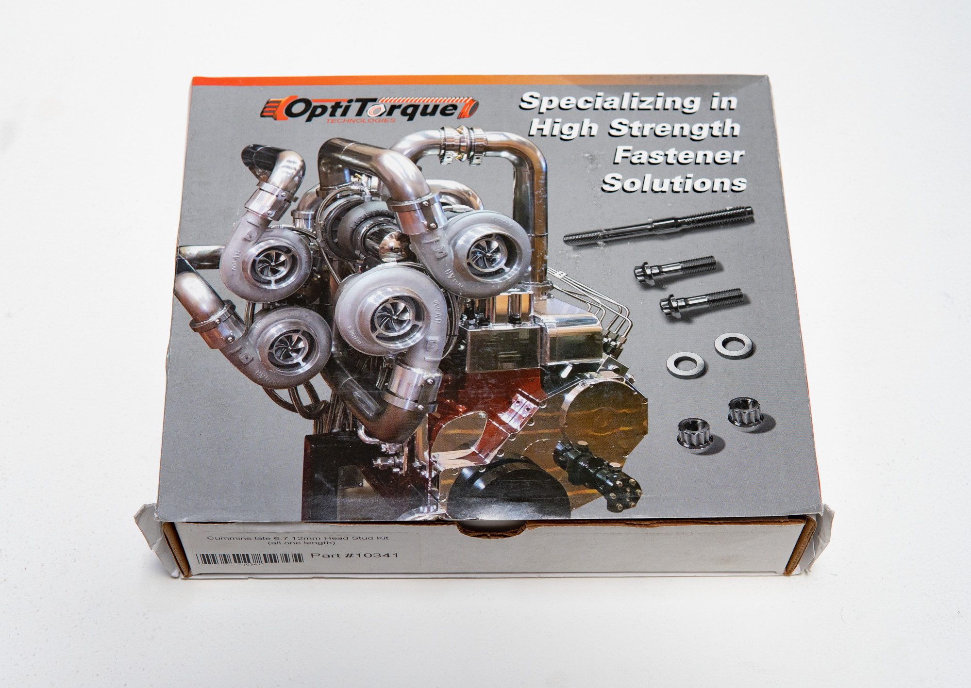OptiTorque Torquemaster Head Stud Kit for CR Cummins 12 Present