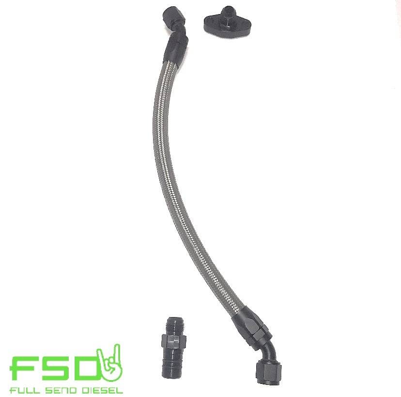FSD Turbo Drain Kit for 19942020 Dodge Cummins Power Driven Diesel