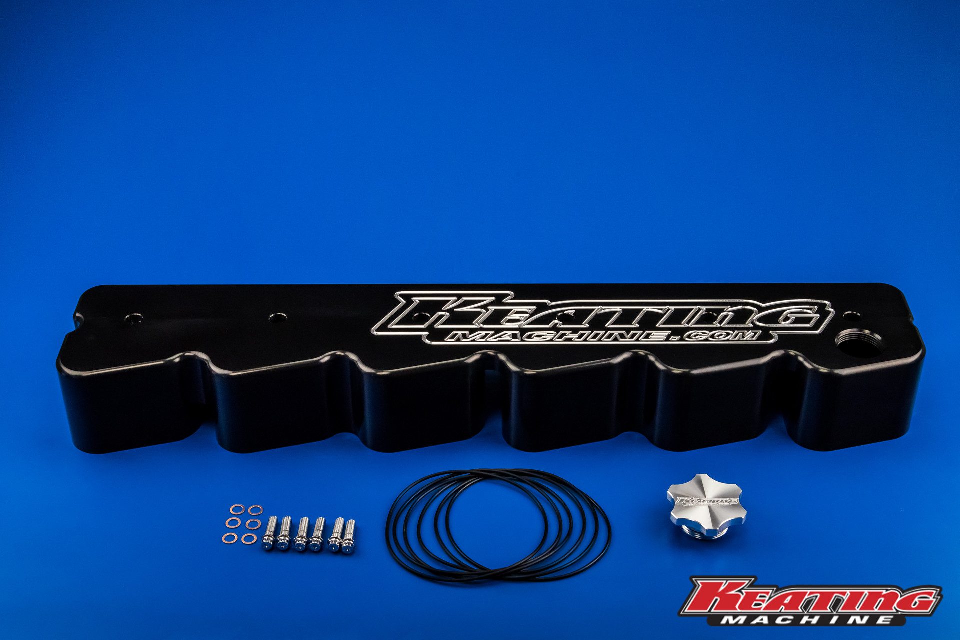 12 Valve Billet Valve Cover fits Cummins Notched for Stock Lines First ...