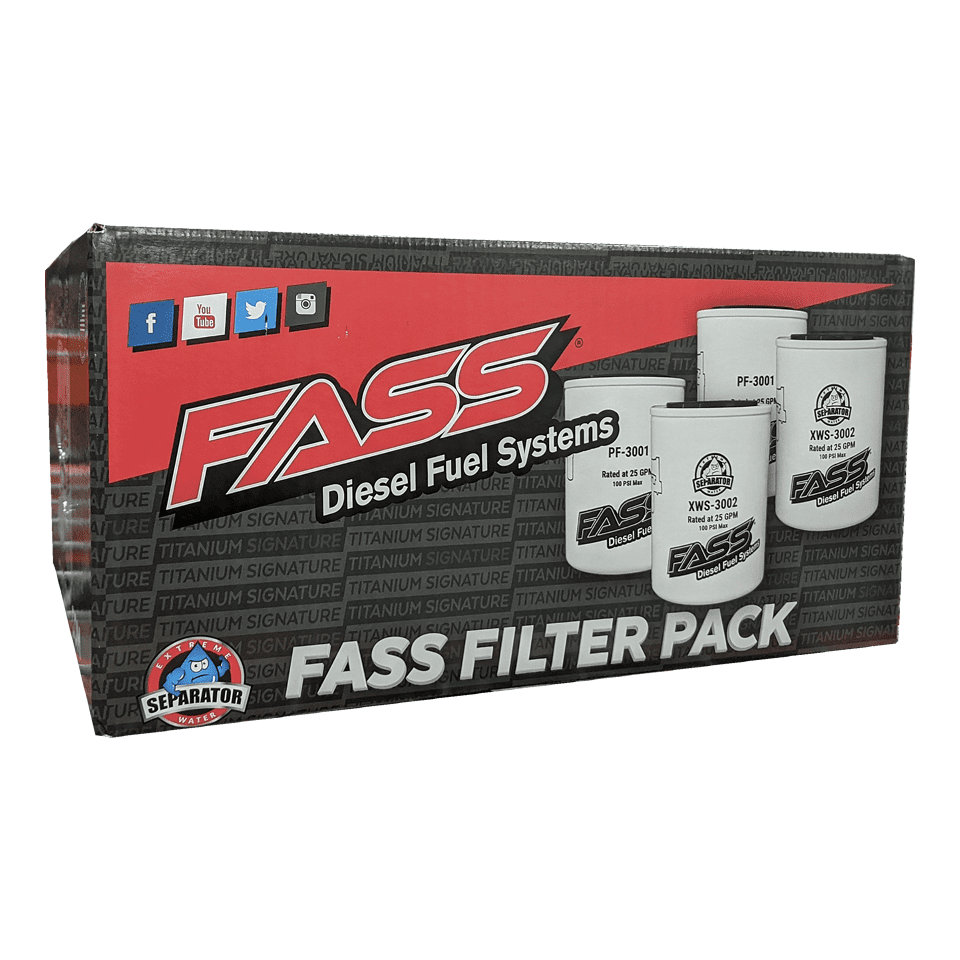 FASS Fuel Filter Pack Power Driven Diesel