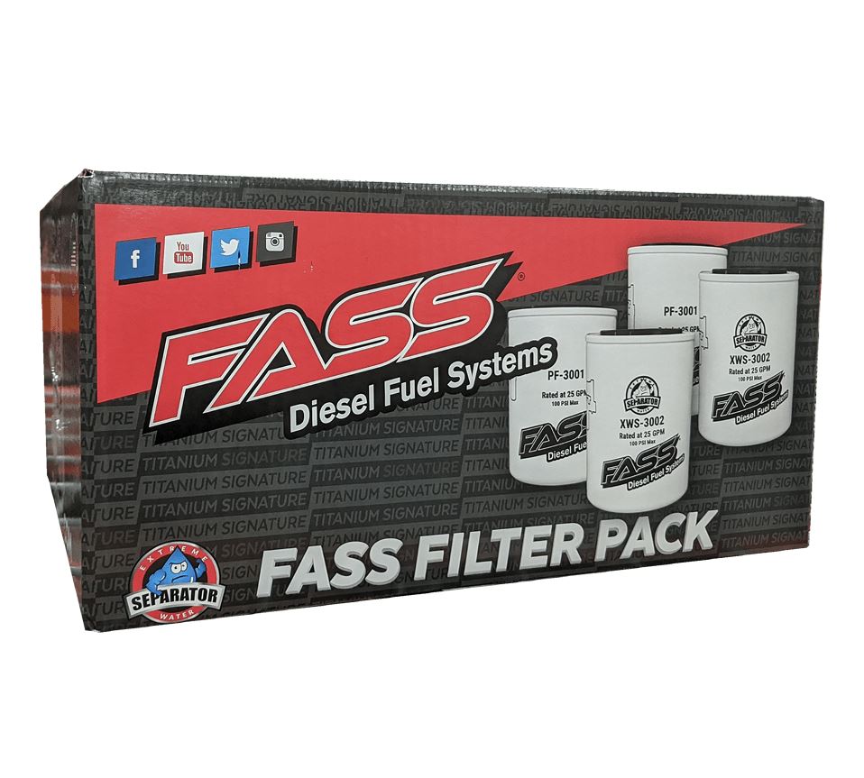 FASS Fuel Filter Pack Power Driven Diesel
