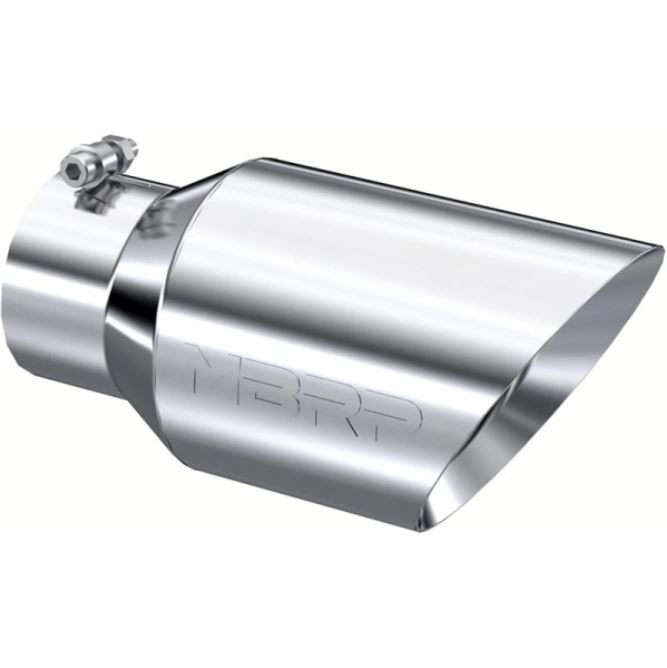 MBRP Angled Exhaust Tip T50702 (4" Inlet, 6" Outlet) Power Driven Diesel